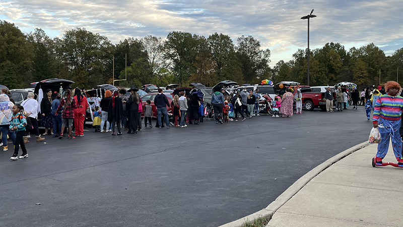 Families enjoying the event.