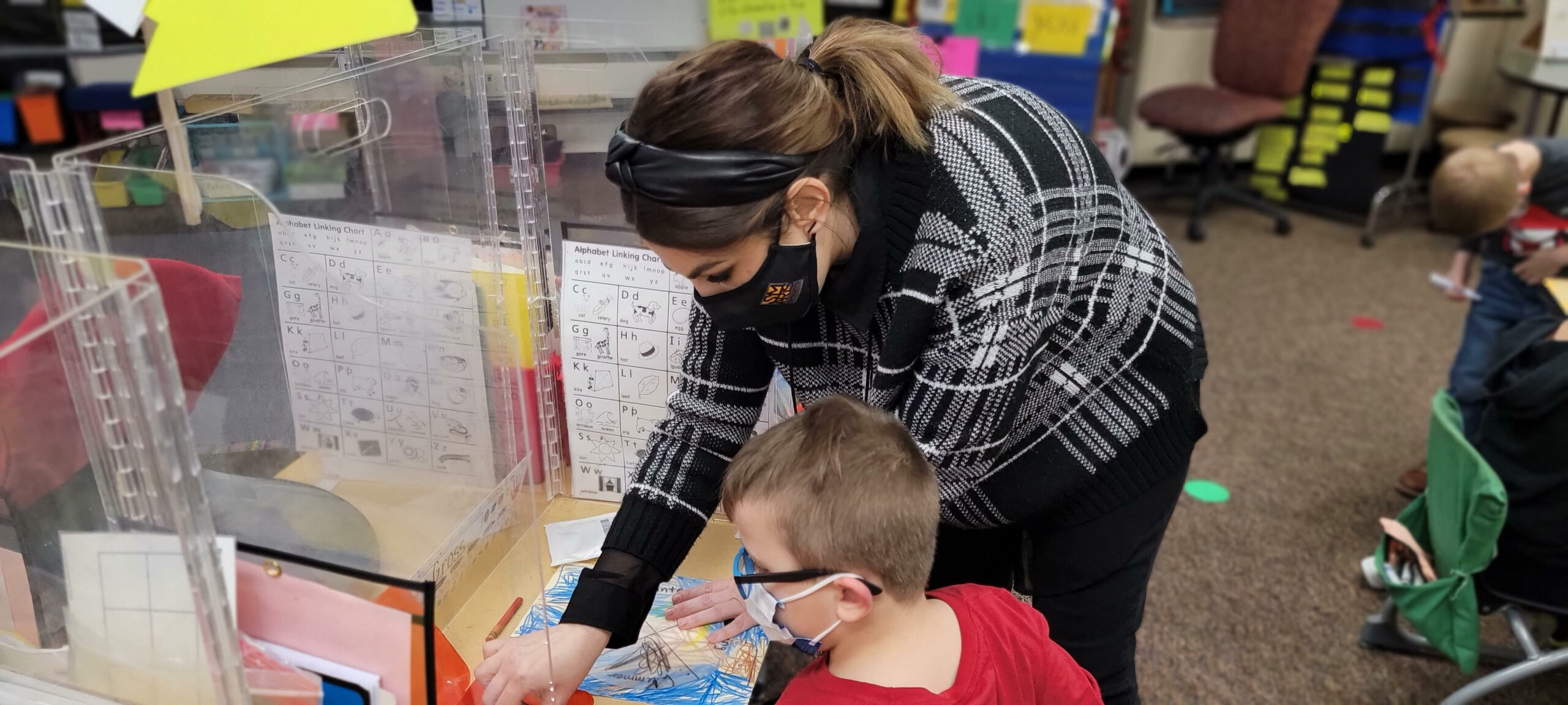 Spinning Wheels Help Kindergarten Students Put Their Surroundings Into Perspective