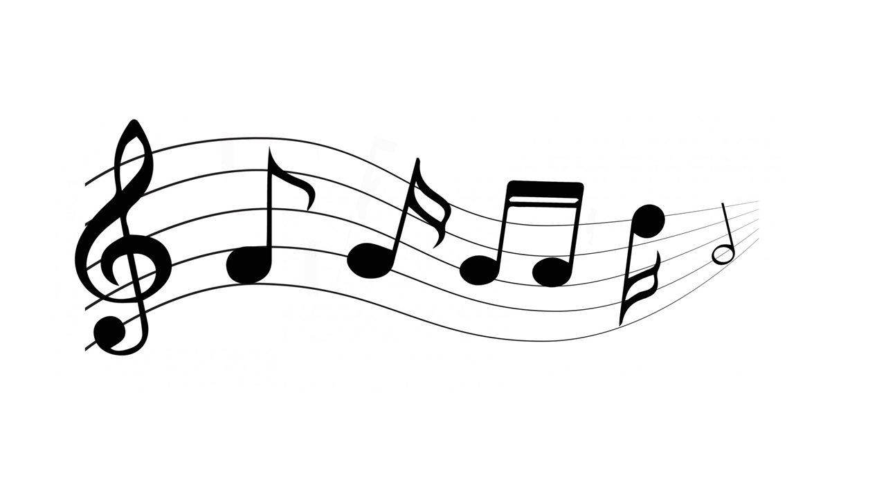 music notes on sheet music