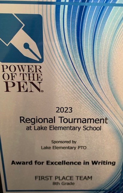 Power of the Pen Award