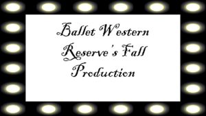 On November 17, 2017, McGuffey's 5th graders will take a trip to see Ballet Western Reserve's Fall Production.