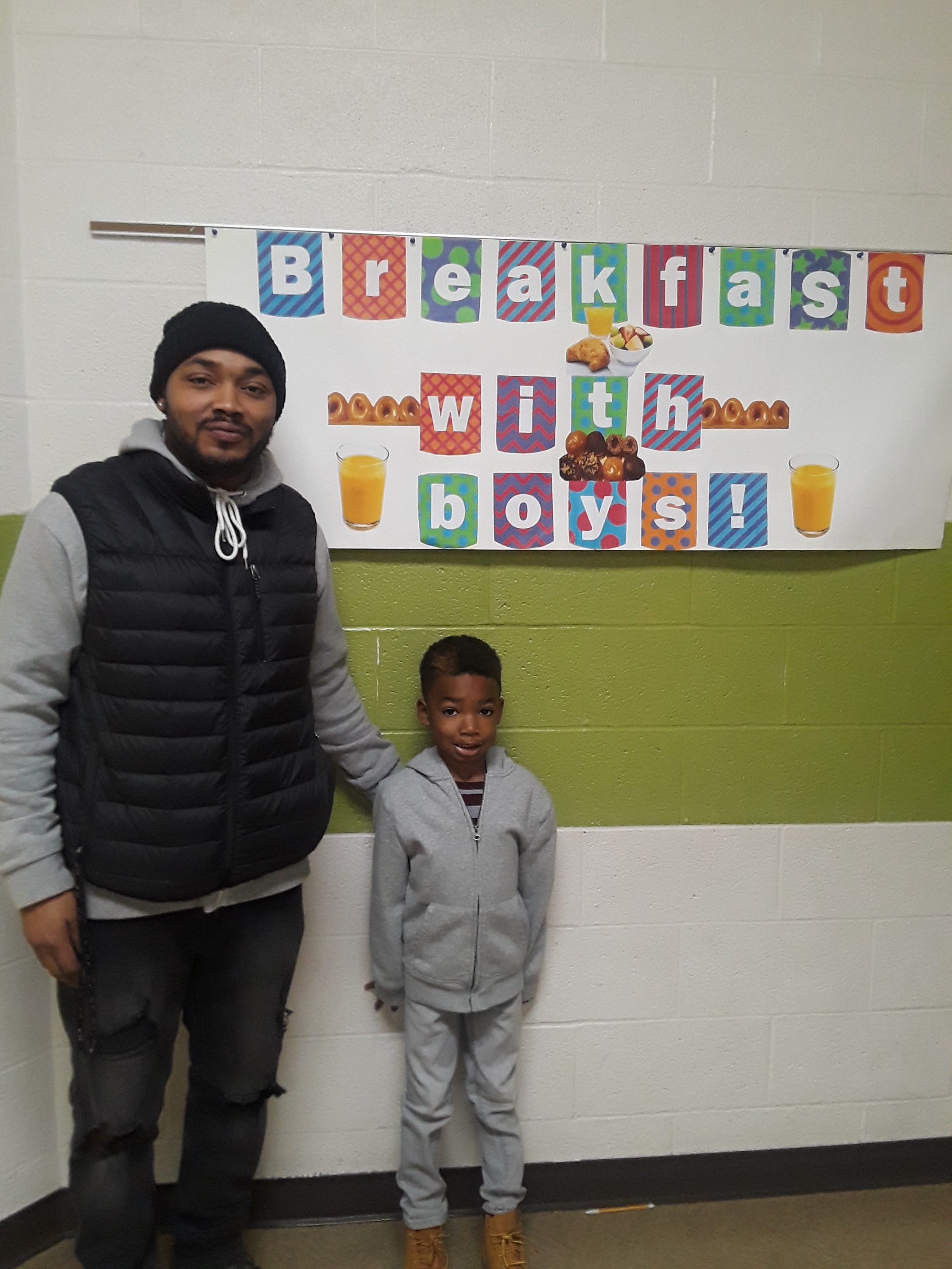 K-2 Boys Breakfast with Families