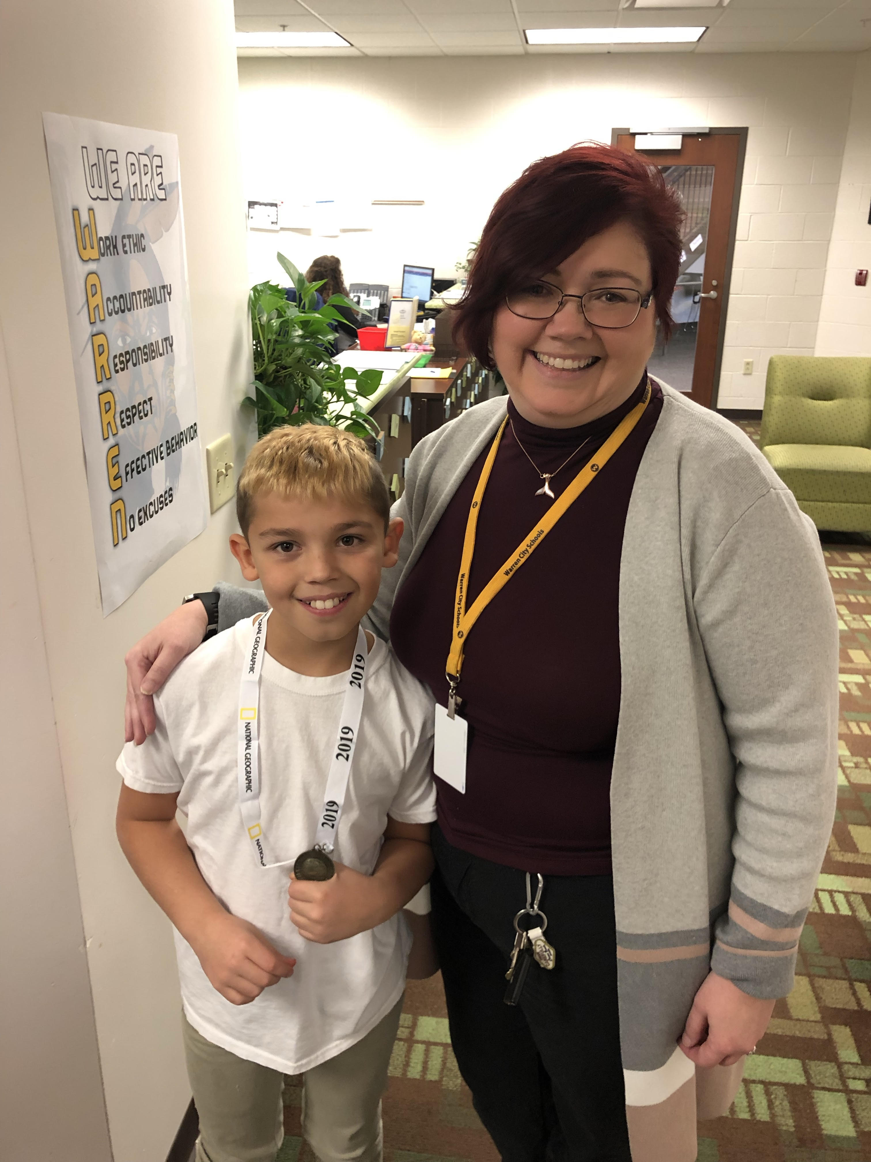 Congratulation to our 2019 Geography Bee Winner