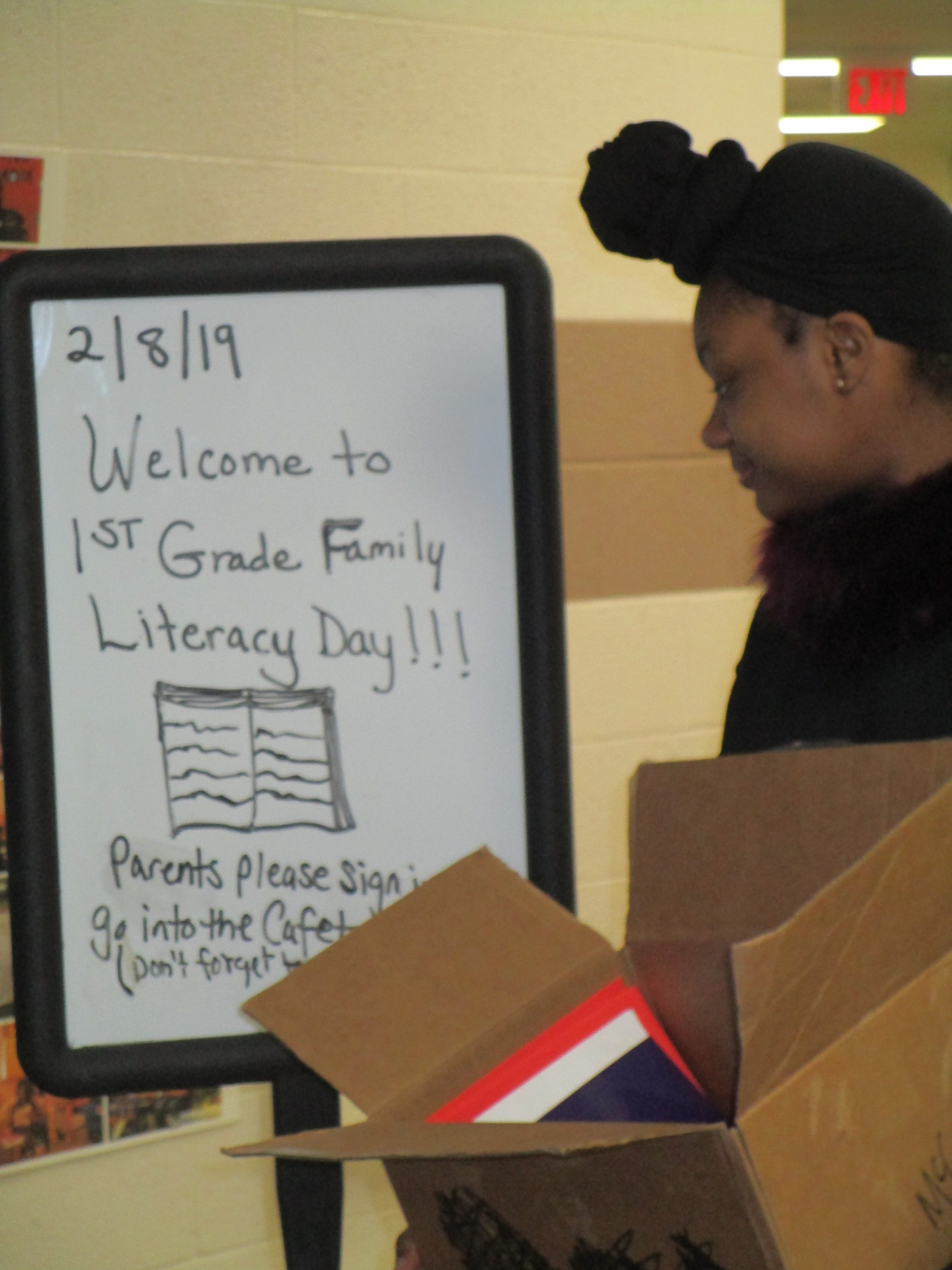 First Grade Literacy Day
