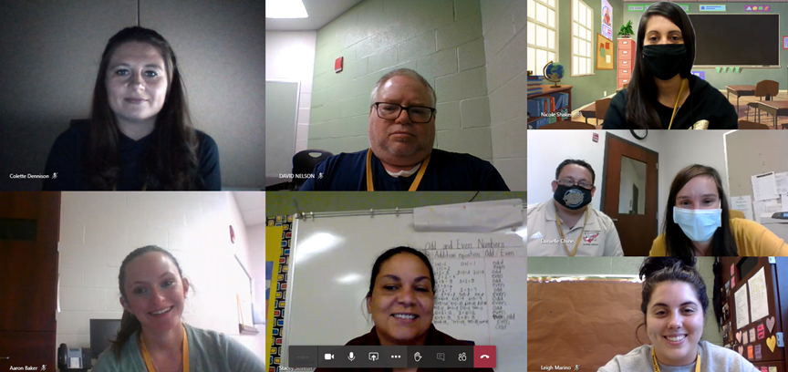 Teachers and Virtual Meetings