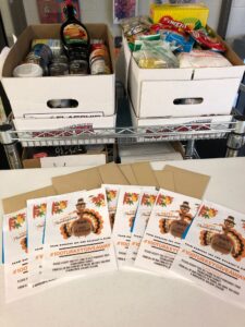 McGuffey received 8 gift cards $10.00 each from Colbert's Care Team & Team Sanders.  These gift cards will go to McGuffey Families in need of food for Thanksgiving.  Also families will be receiving cards made by 6-8 Student Council.