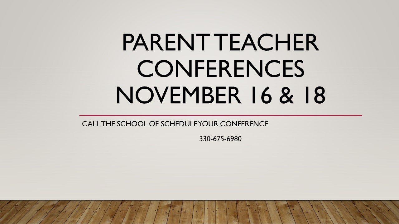 Parent/Teacher Conferences