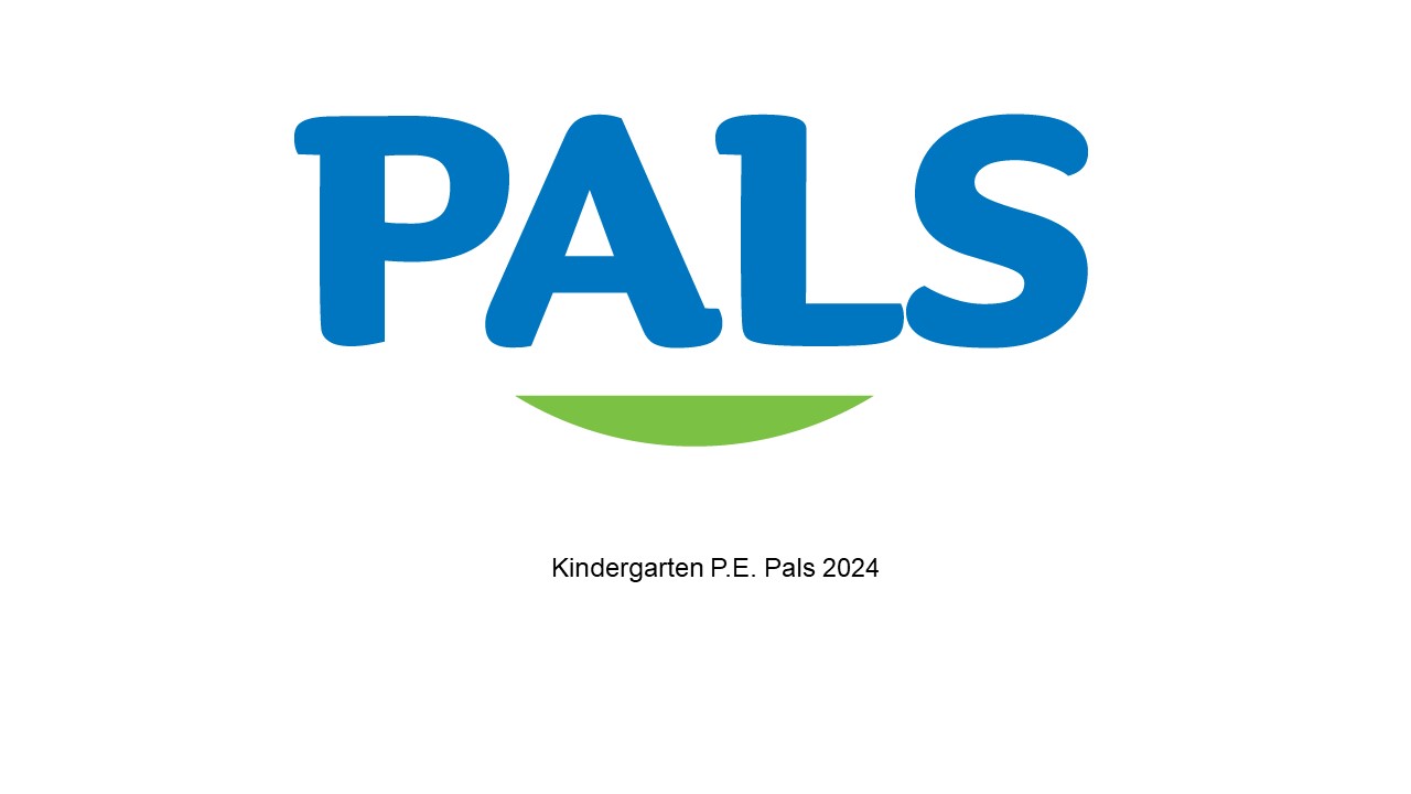Kindergarten P. E. Pals 2024 Invitation