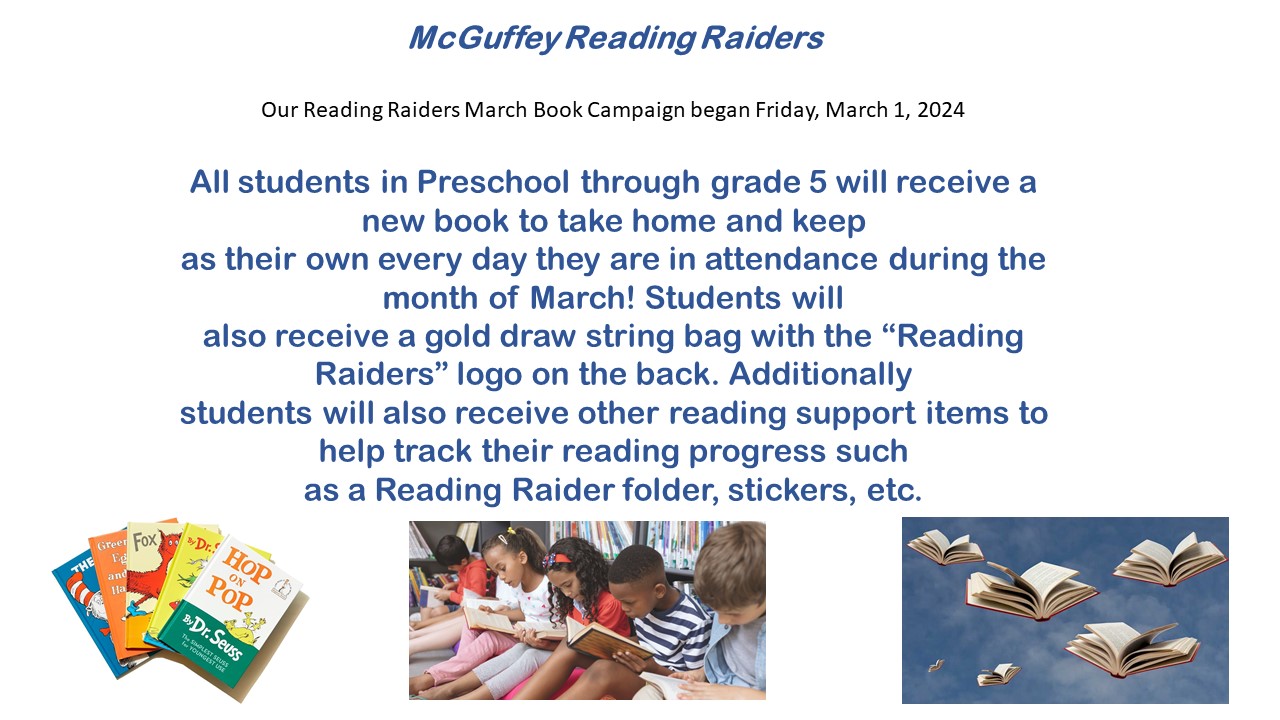 McGuffey Reading Raiders