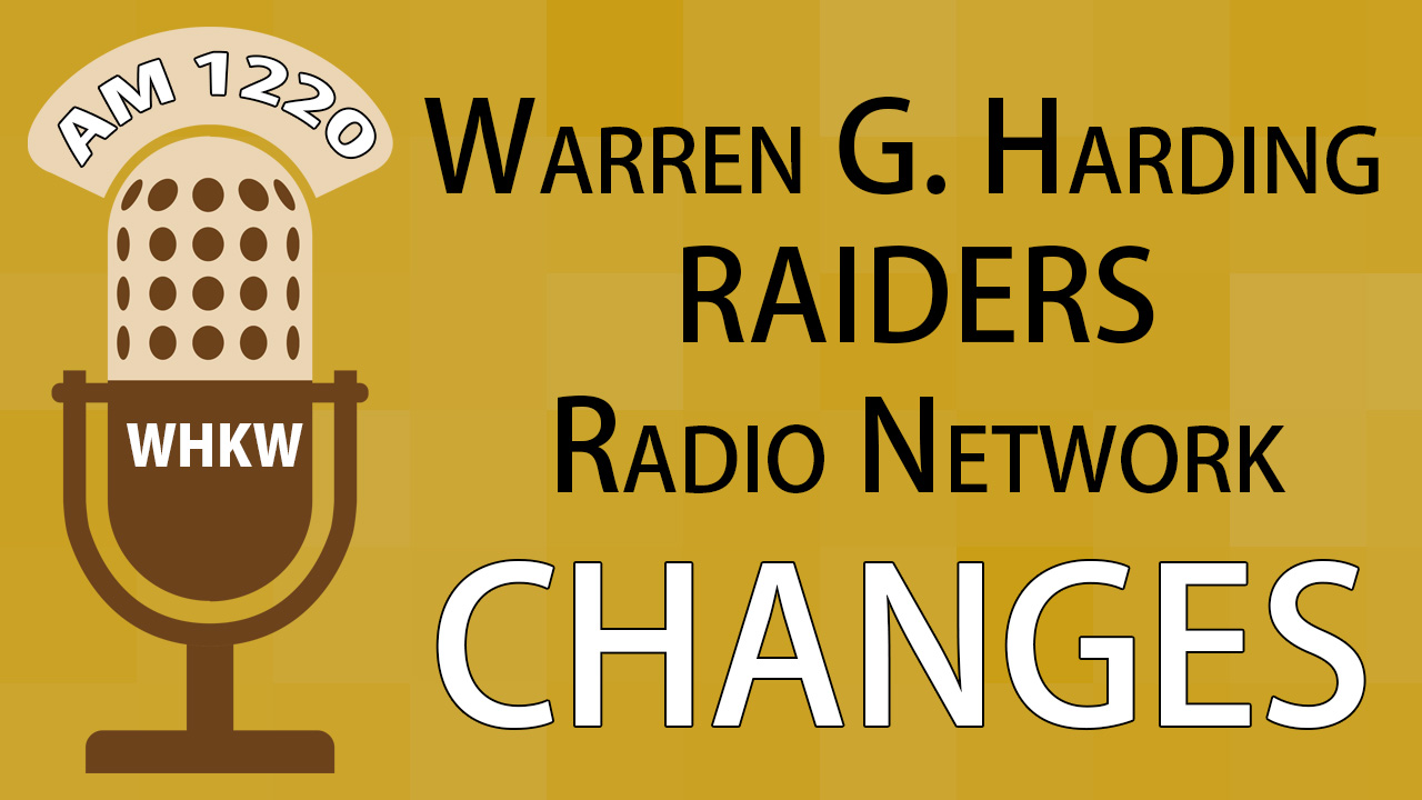 Raiders Radio Network Changes. Click to read more.