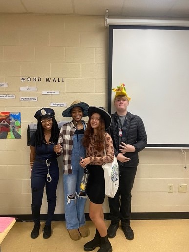 Students Report:  Halloween