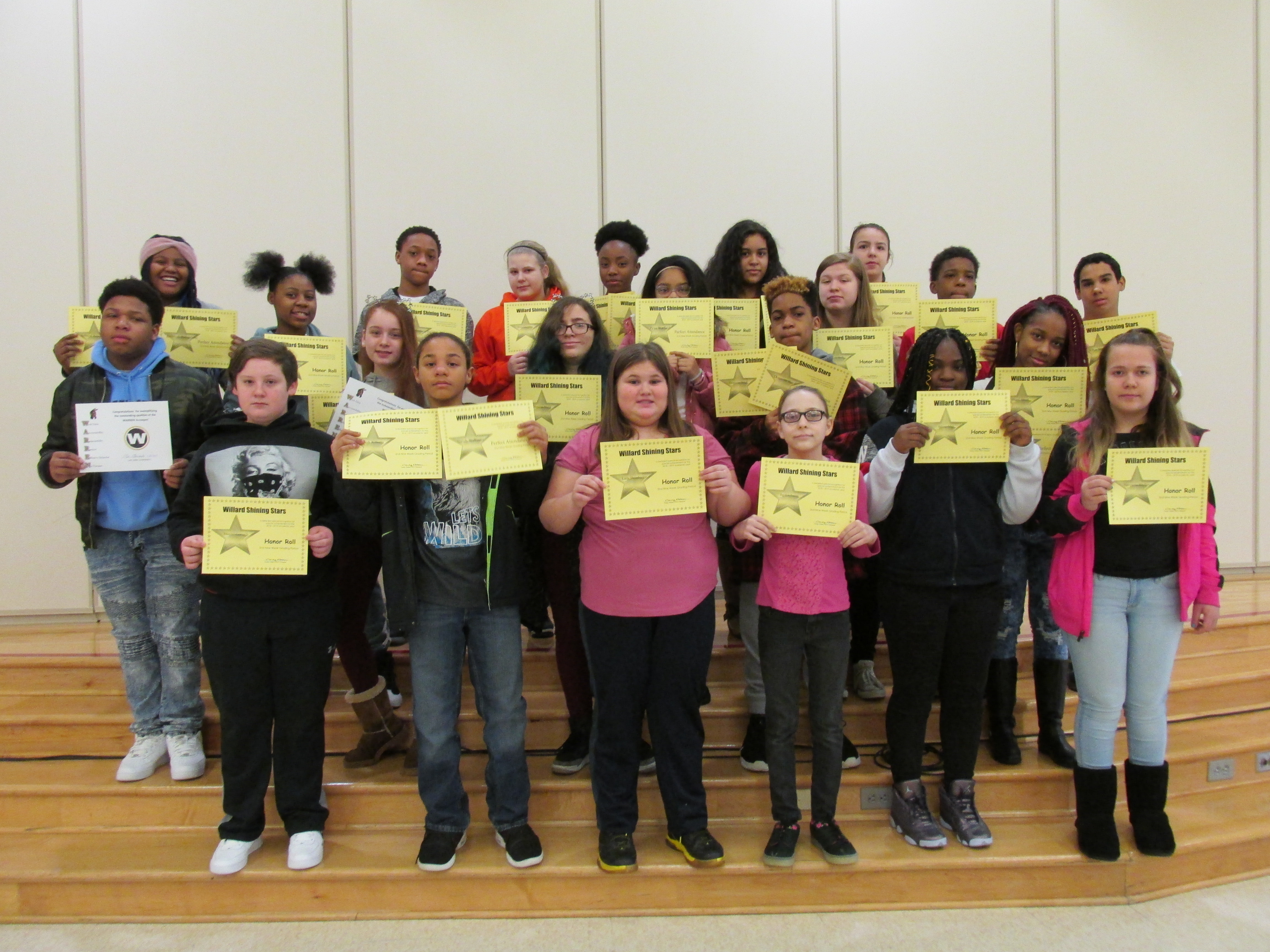 Honor Roll and Perfect Attendance Grades 6-8
