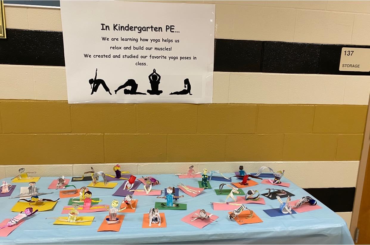Kindergarten Learns about Yoga!!