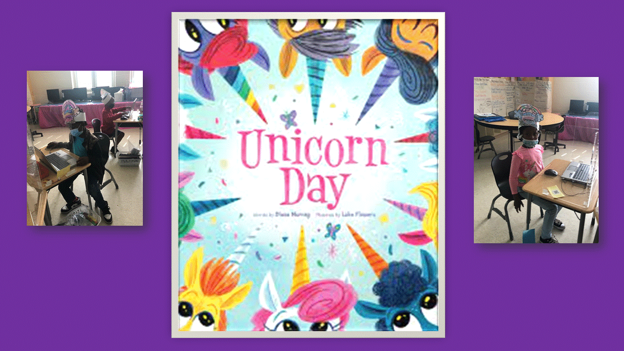 Miss B’s 1st Grade Class Celebrates Unicorn Day!