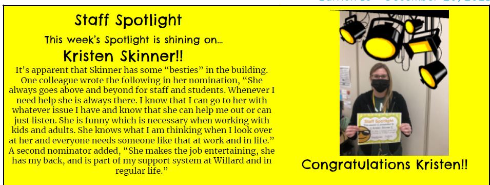 Staff Spotlight