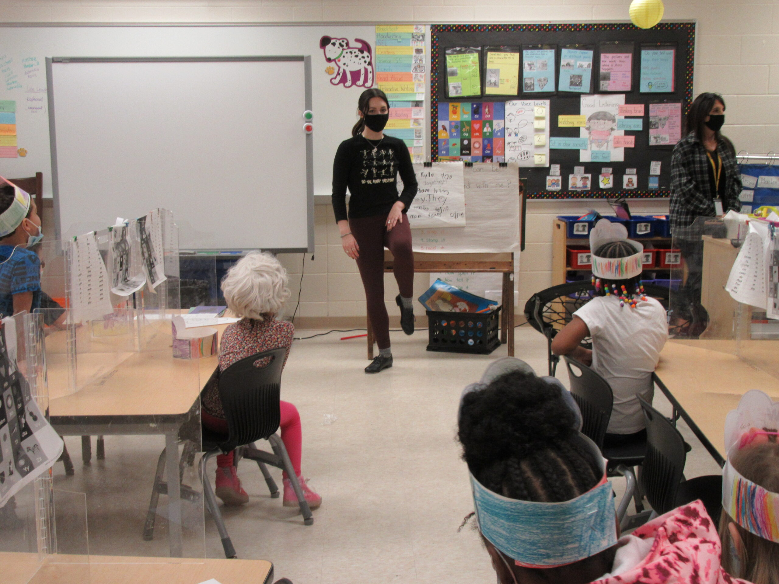 Willard Students Learn about Tap Dancing!!