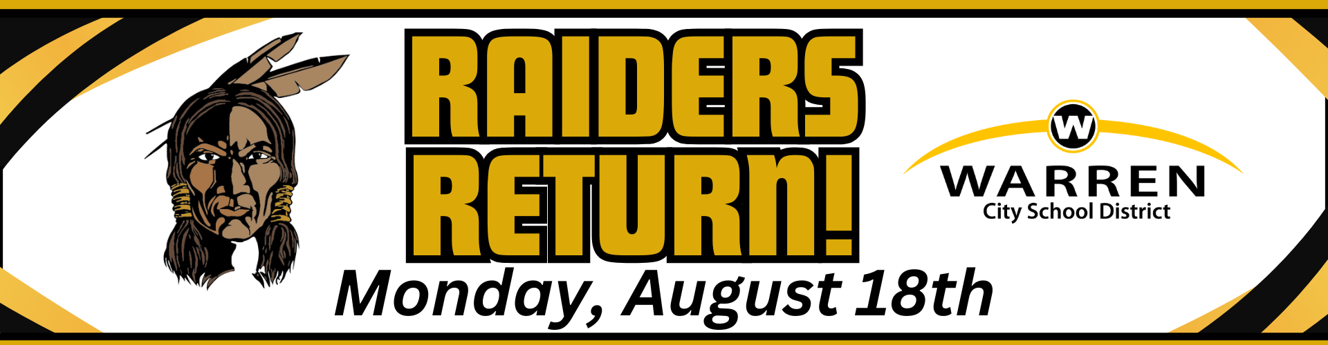 Raiders Return 2025 Scroll