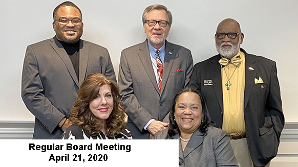 Regular Board Meeting Live Stream 4-21-2020