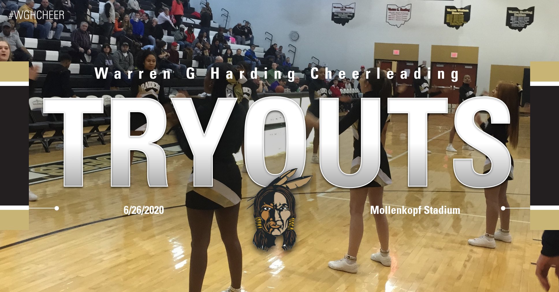 Warren G. Harding Cheerleader Tryouts