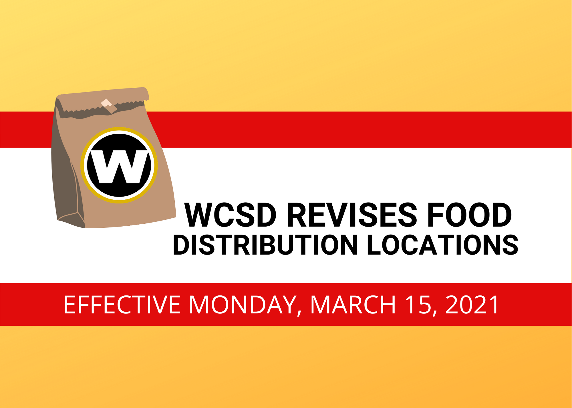 Warren City Schools Announce New Food Distribution Sites & Times
