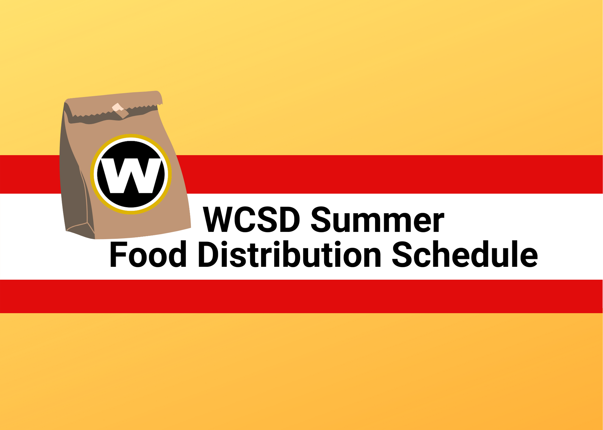 Summer Food Distribution