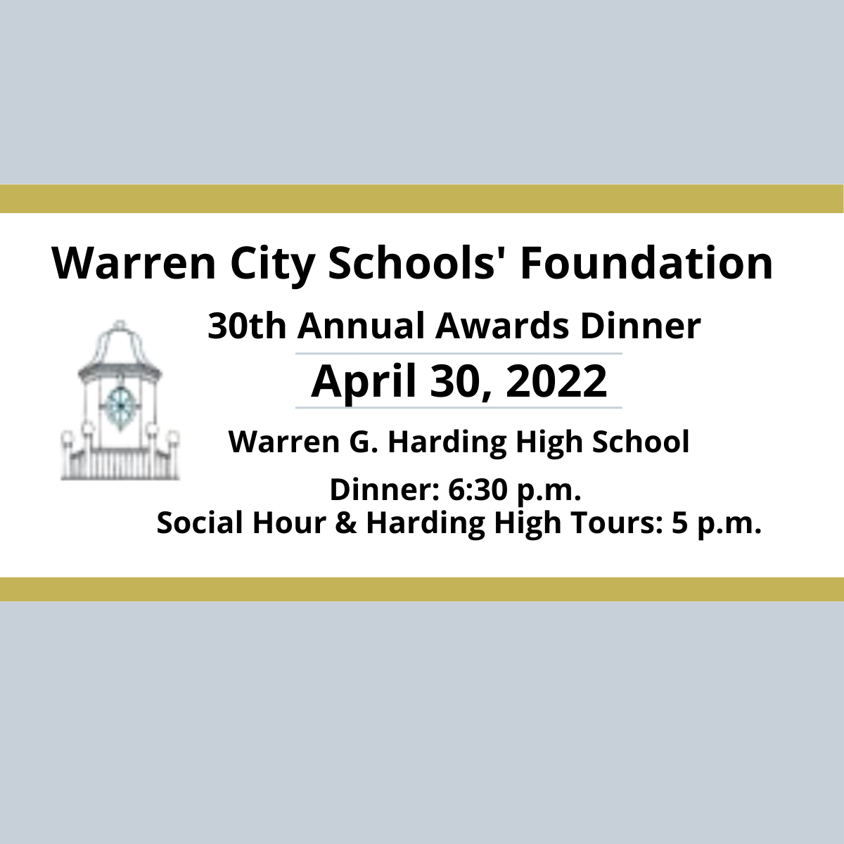 Warren City Schools’ Distinguished Alumni Hall of Fame to Induct Class of 2022: 30th Annual Awards Dinner Set for April 30, 2022