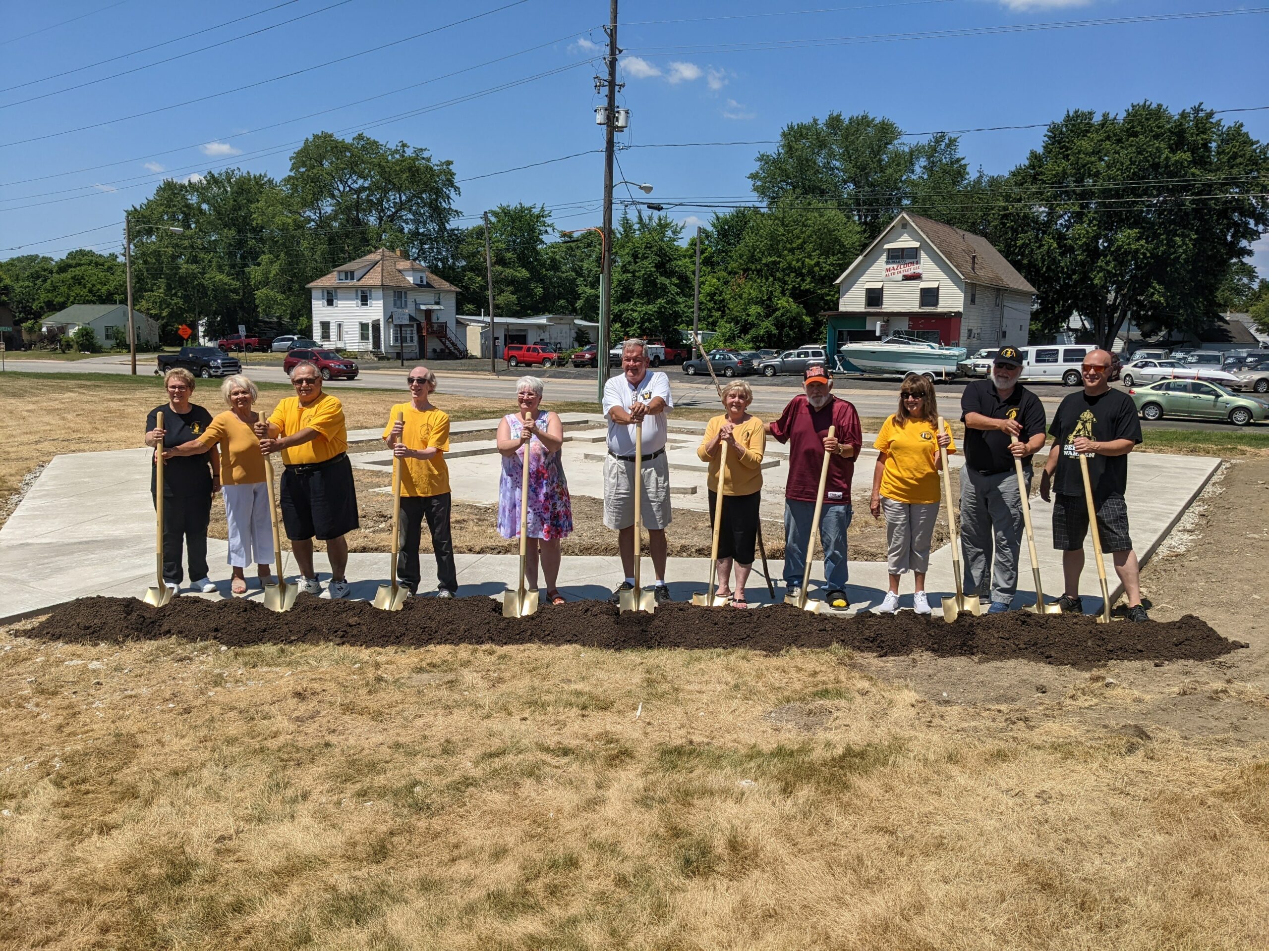 Ceremony Held for Warren’s new Raider Pride Park