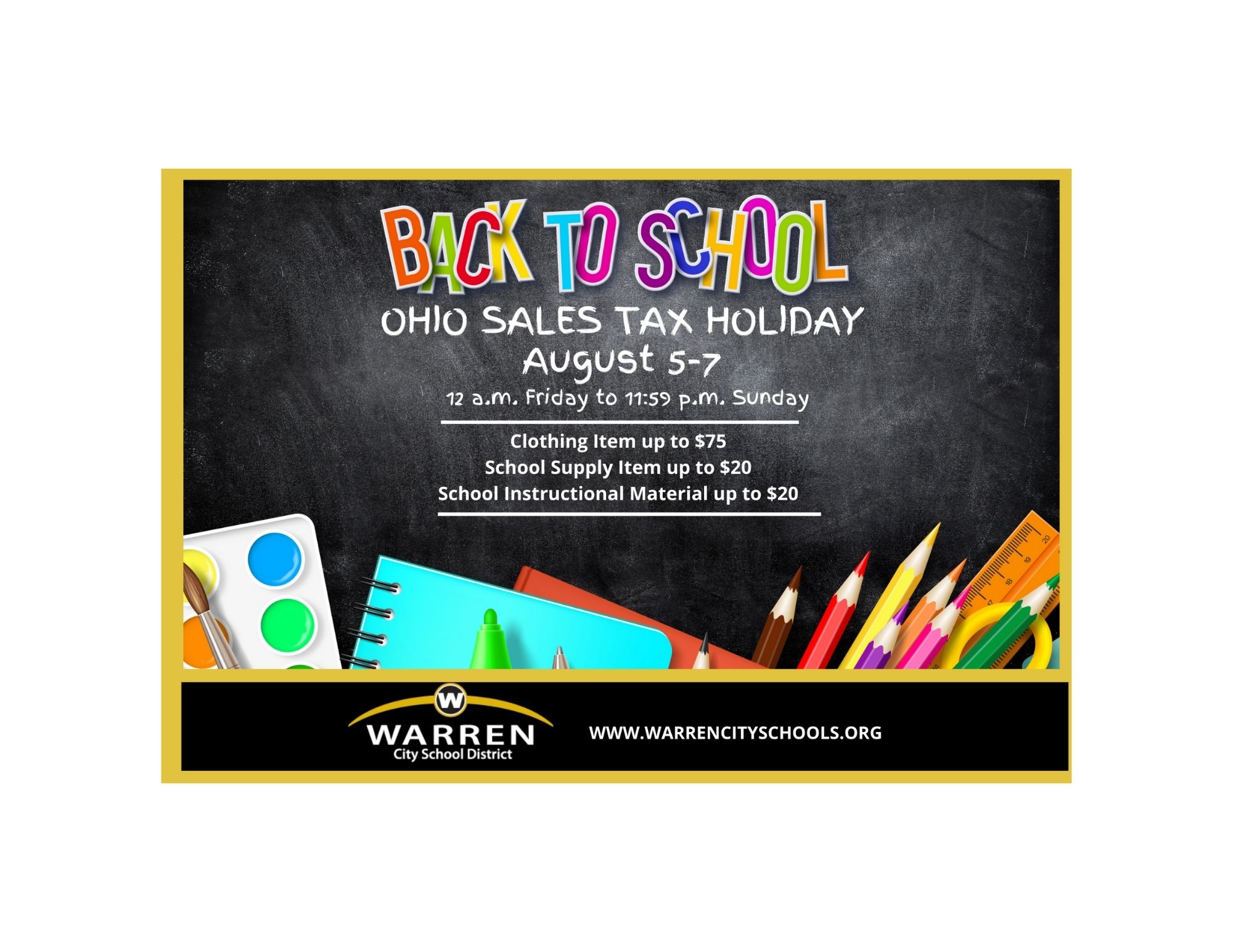 Back-to-School Sales Tax Holiday: What You Need to Know That Can