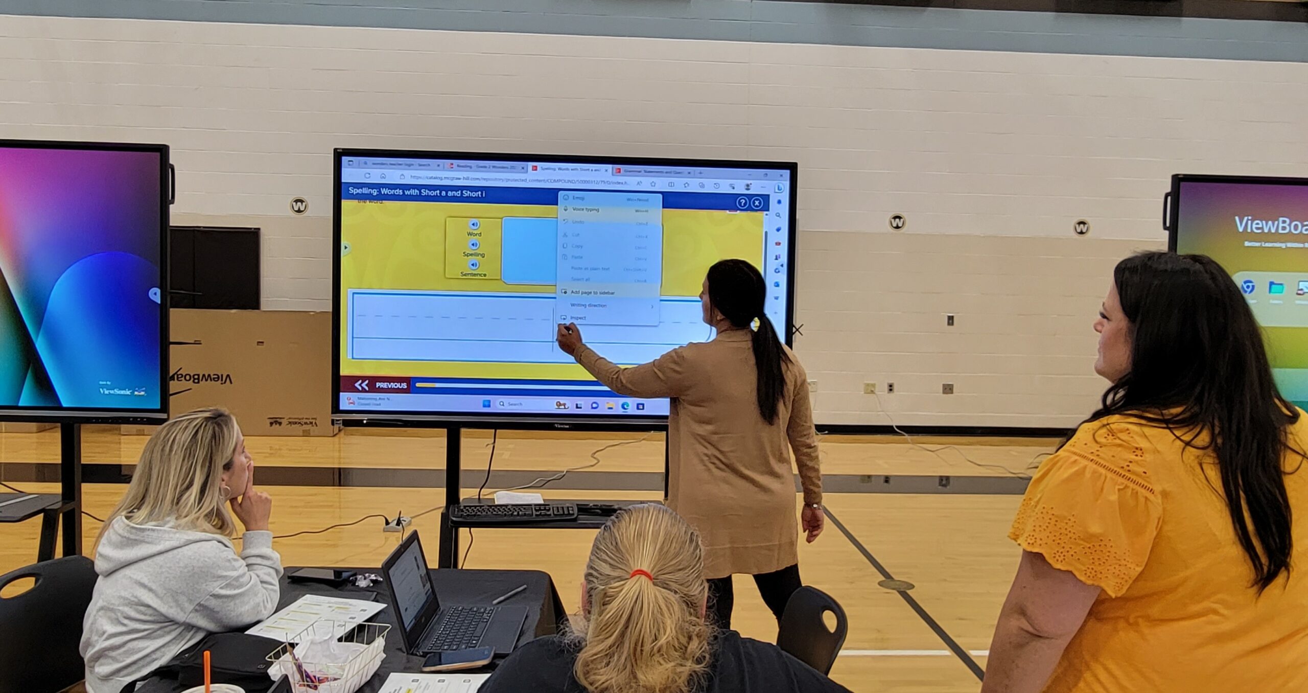 CLASS IN SESSION: WCS teachers learn ‘smart board’ principles