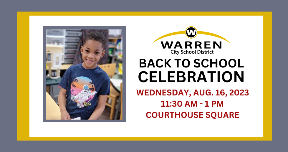 WCS’ 2023 Back to School Celebration set for Aug. 16 at Courthouse Square!