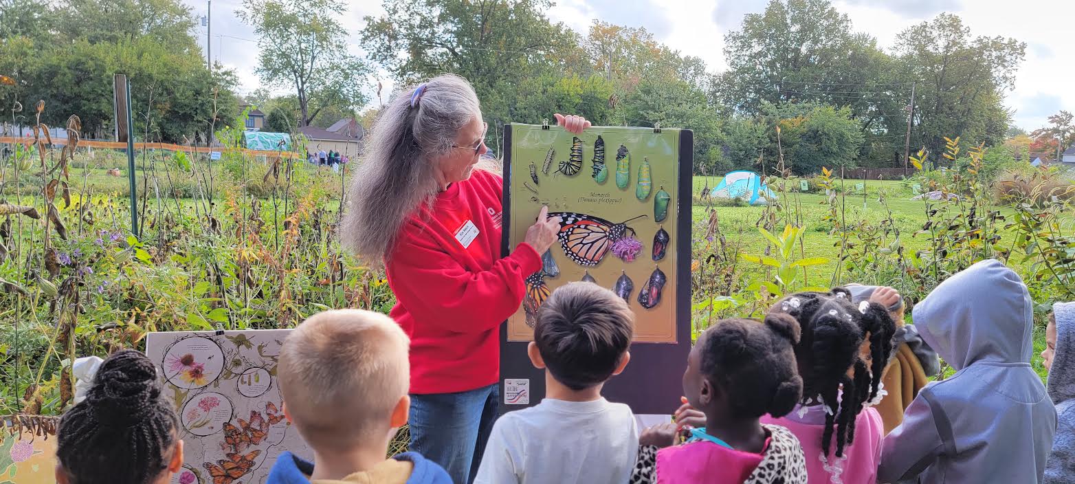 Plants, bees & other things: WCS kindergarten students learn from Masters Gardeners