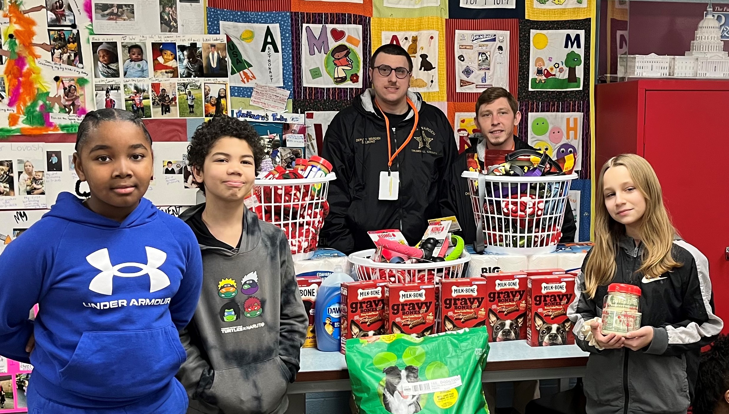 Jefferson students present ‘Canine Christmas’ to furry friends at the county dog pound