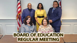 2024 Board of Education Members, Board of Education Regular Meeting