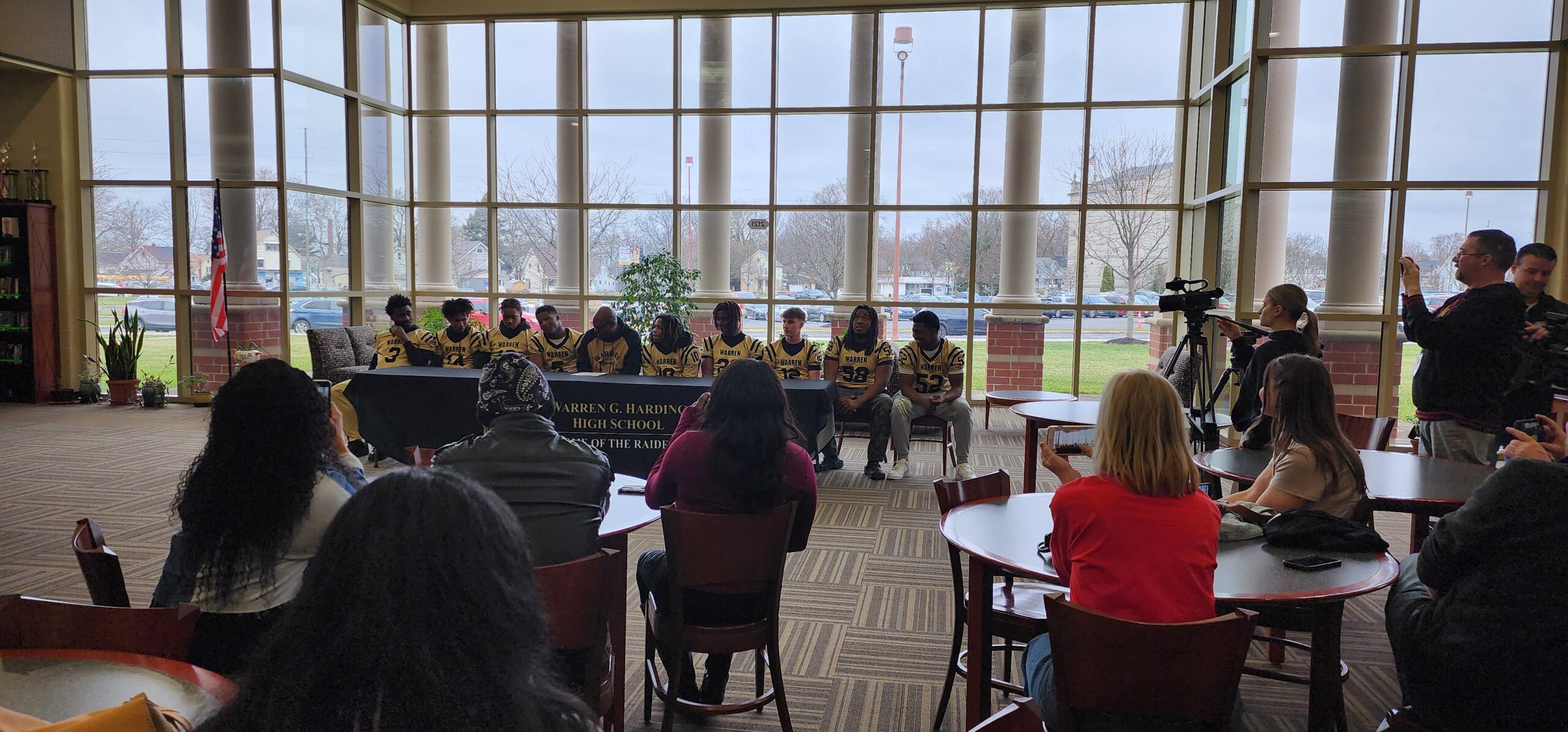 Harding student-athletes commit to the next level of their educational careers