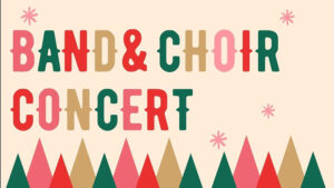 band & choir concert graphic