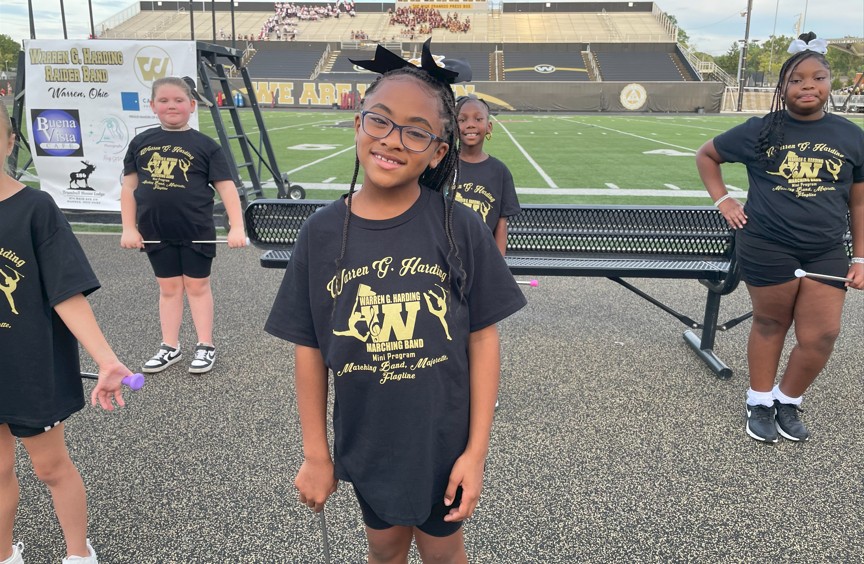 One of our Jefferson majorettes.