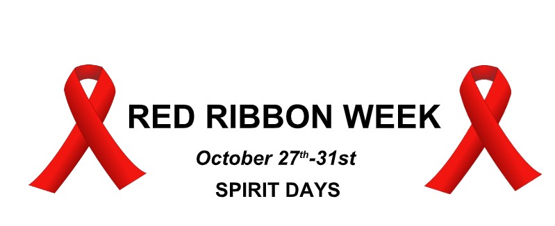red ribbon week banner