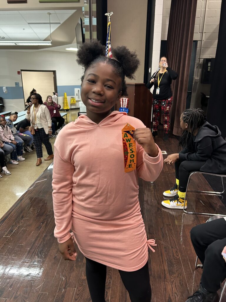 Our runner-up for the Geography Bee.