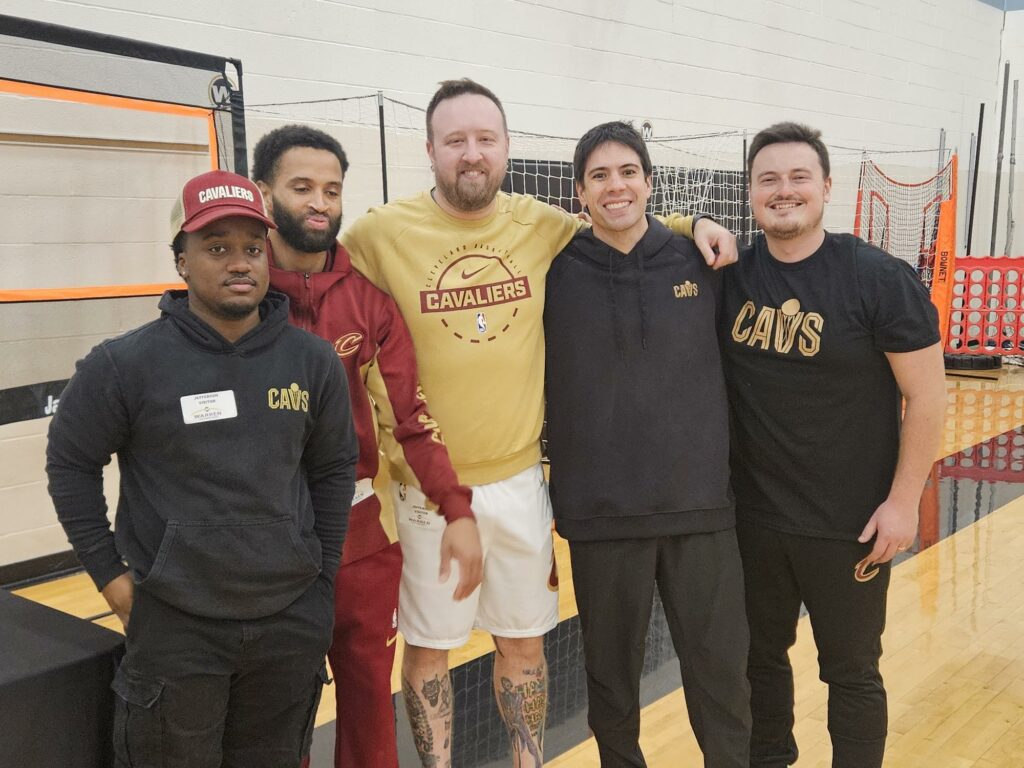 Representatives for the Cavs Academy