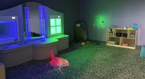 sensory room at SRWC