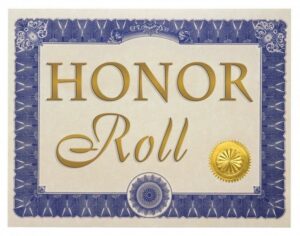 Honor Roll Graphic