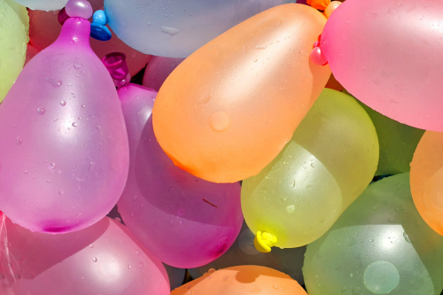 image of water balloons