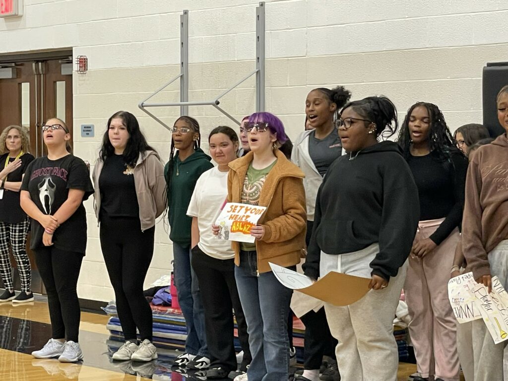 Jefferson choir members