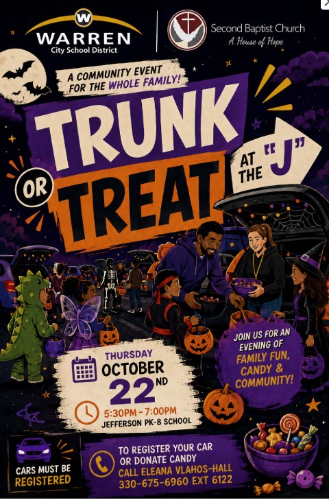 trunk or treat at the 'J'