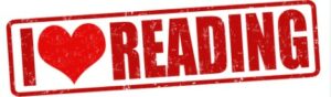I love reading with a heart instead of love in red