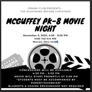 Drama Club presents: Movie Night