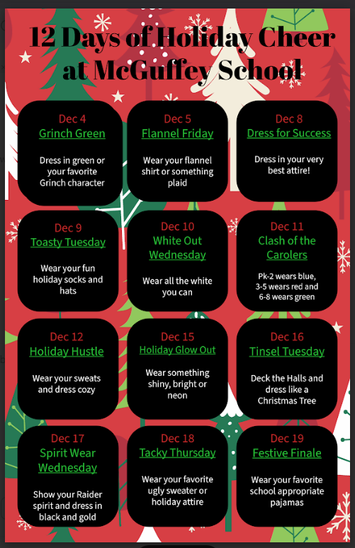 12 Days of Holiday Cheer!