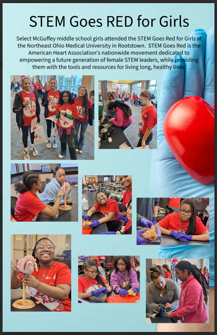 STEM goes Red for Girls!