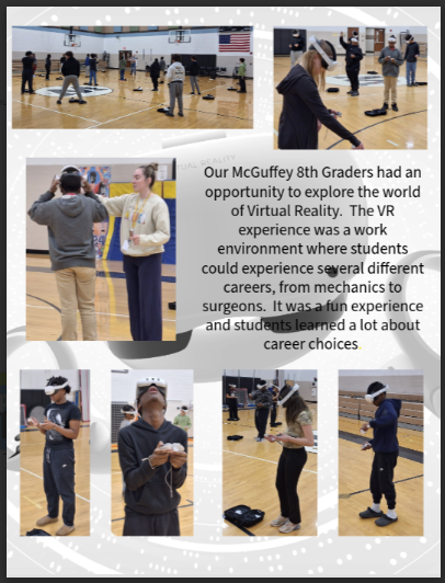 8th Graders Explore Virtual Reality