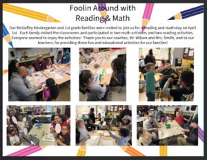 Foolin' Around with Reading & Math...